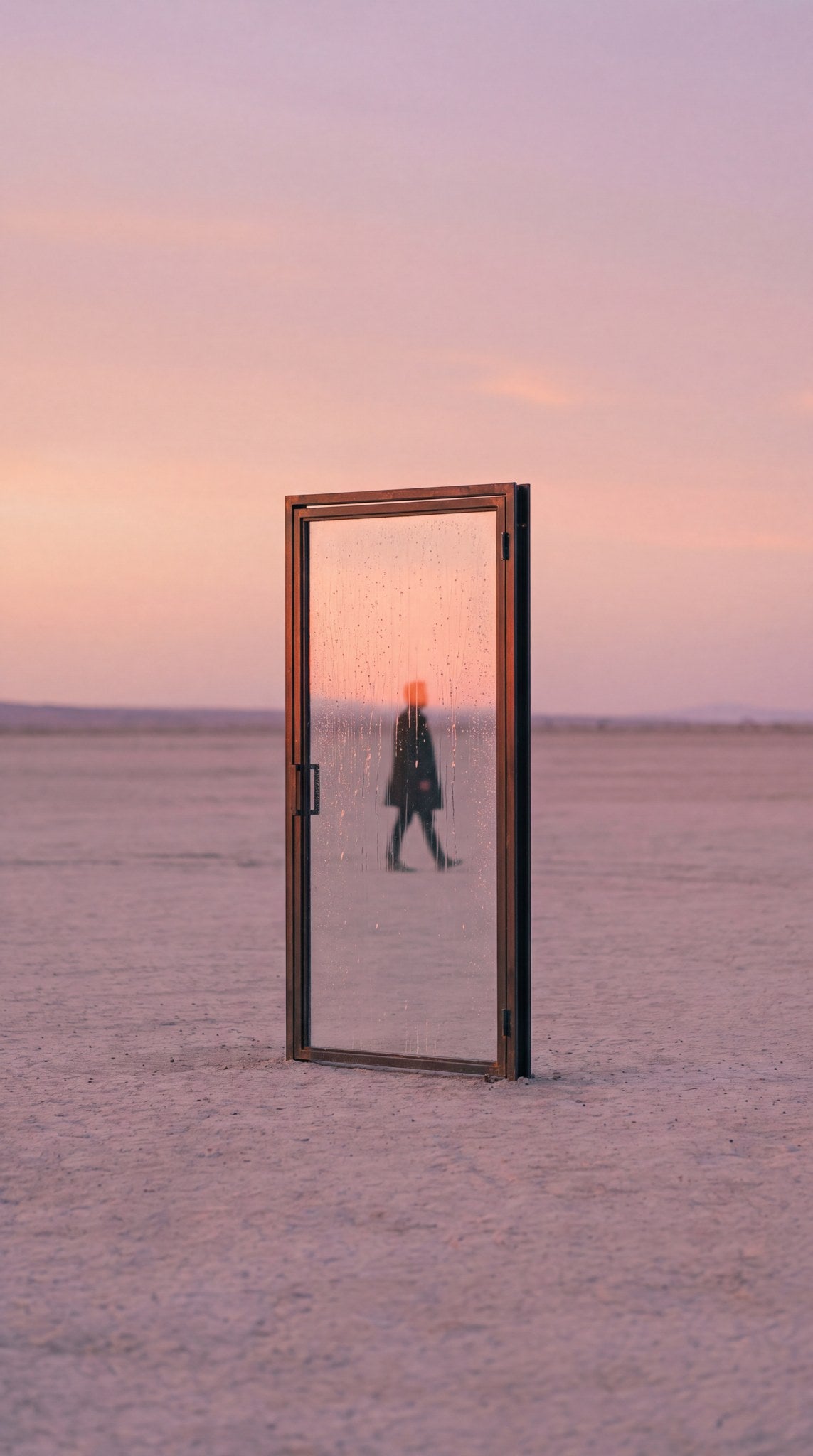 Surreal Desert Portal Art - Solitary Horizon