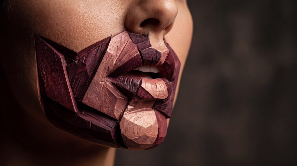 Sculpted Facets Avant-Garde Art