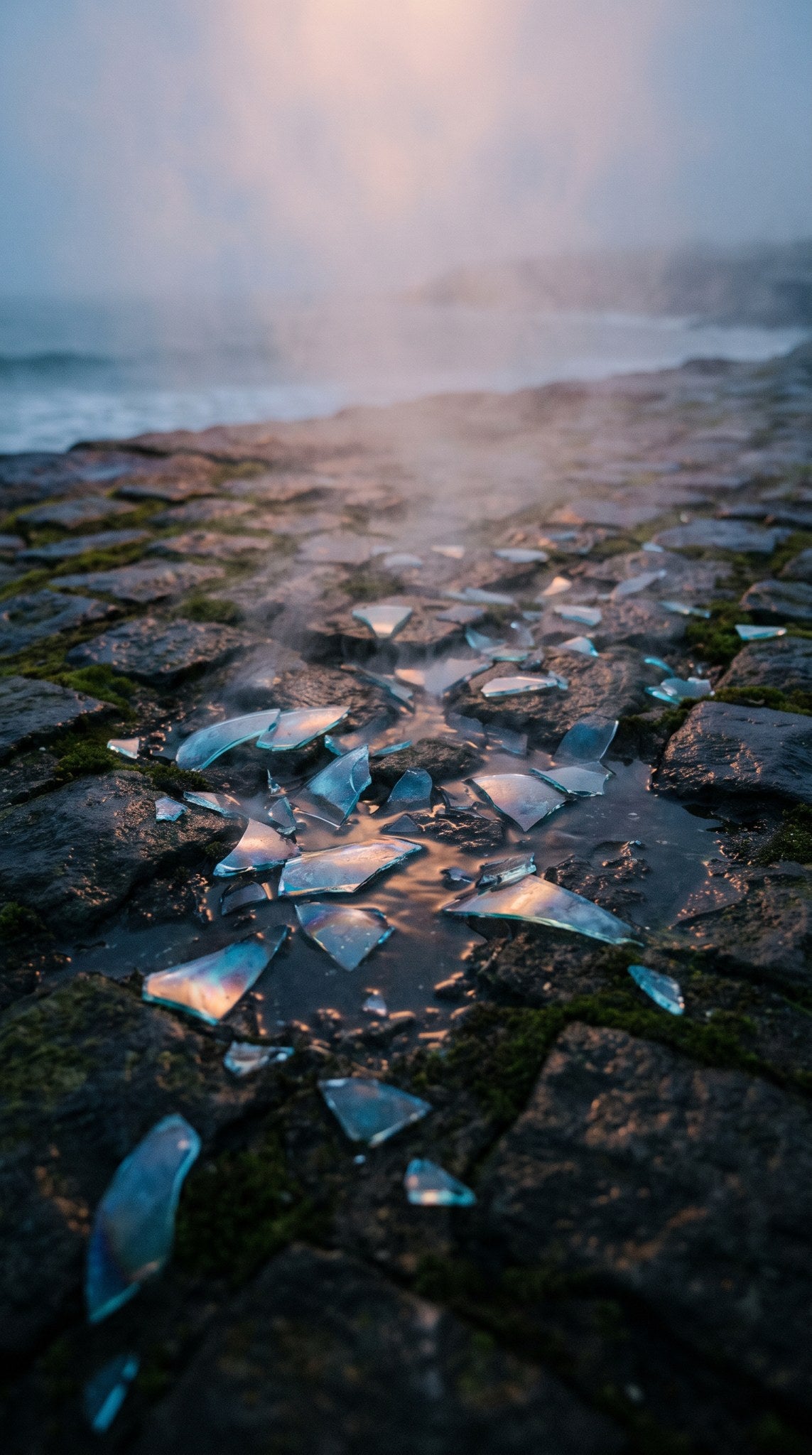 Shattered Horizon Cobblestones Art