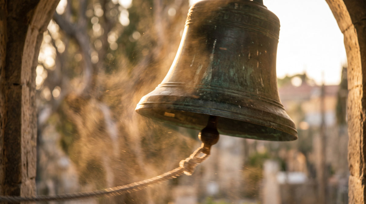 Golden Hour Church Bell Fine Art