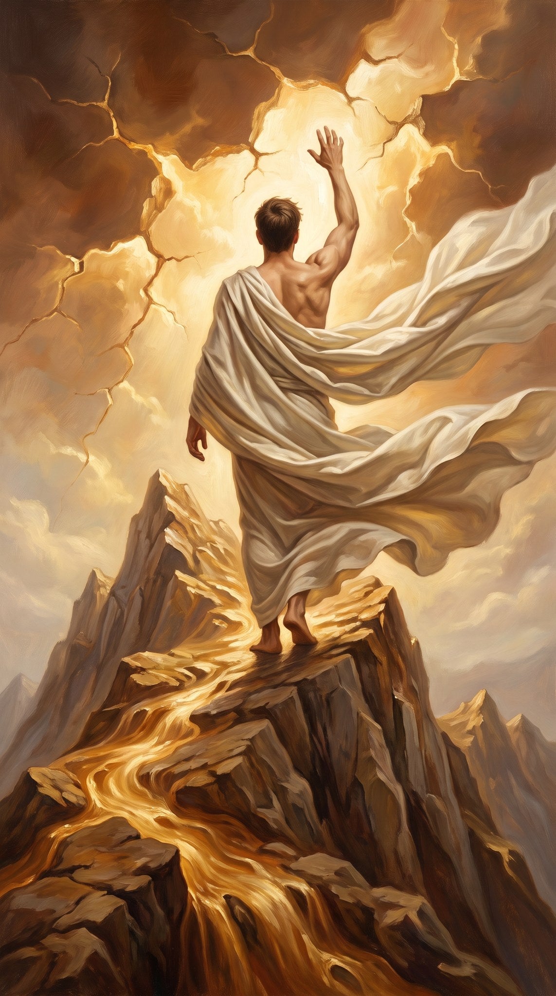Ascent of Light Mythic Fine Art