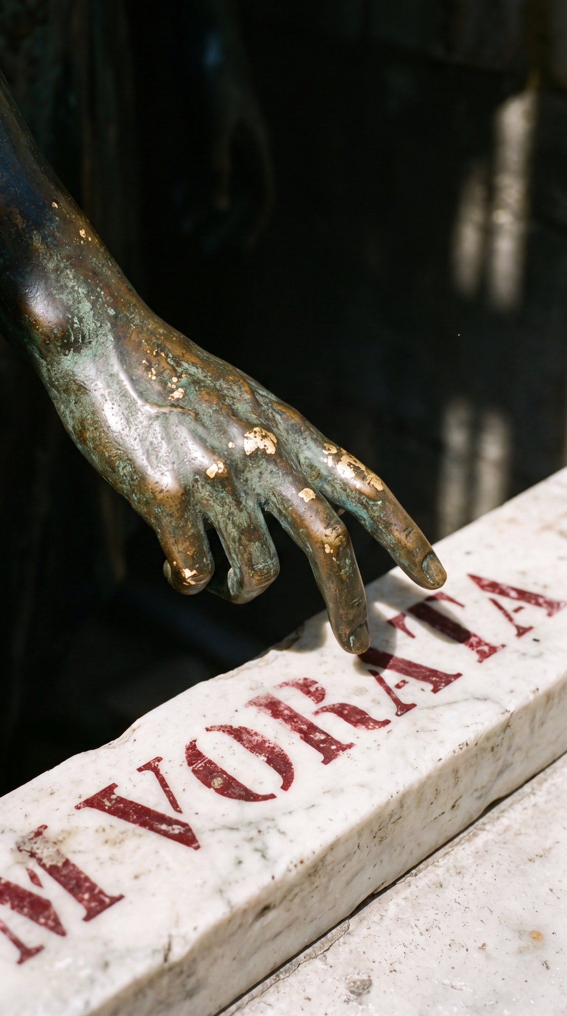 Classical Bronze Hand Marble Study