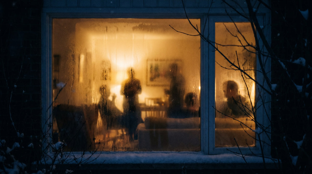 Warm Haven Steamy Window Wall Art