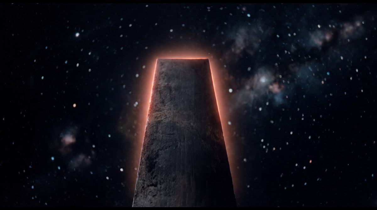 Cosmic Monolith Astral Portal Wall Art