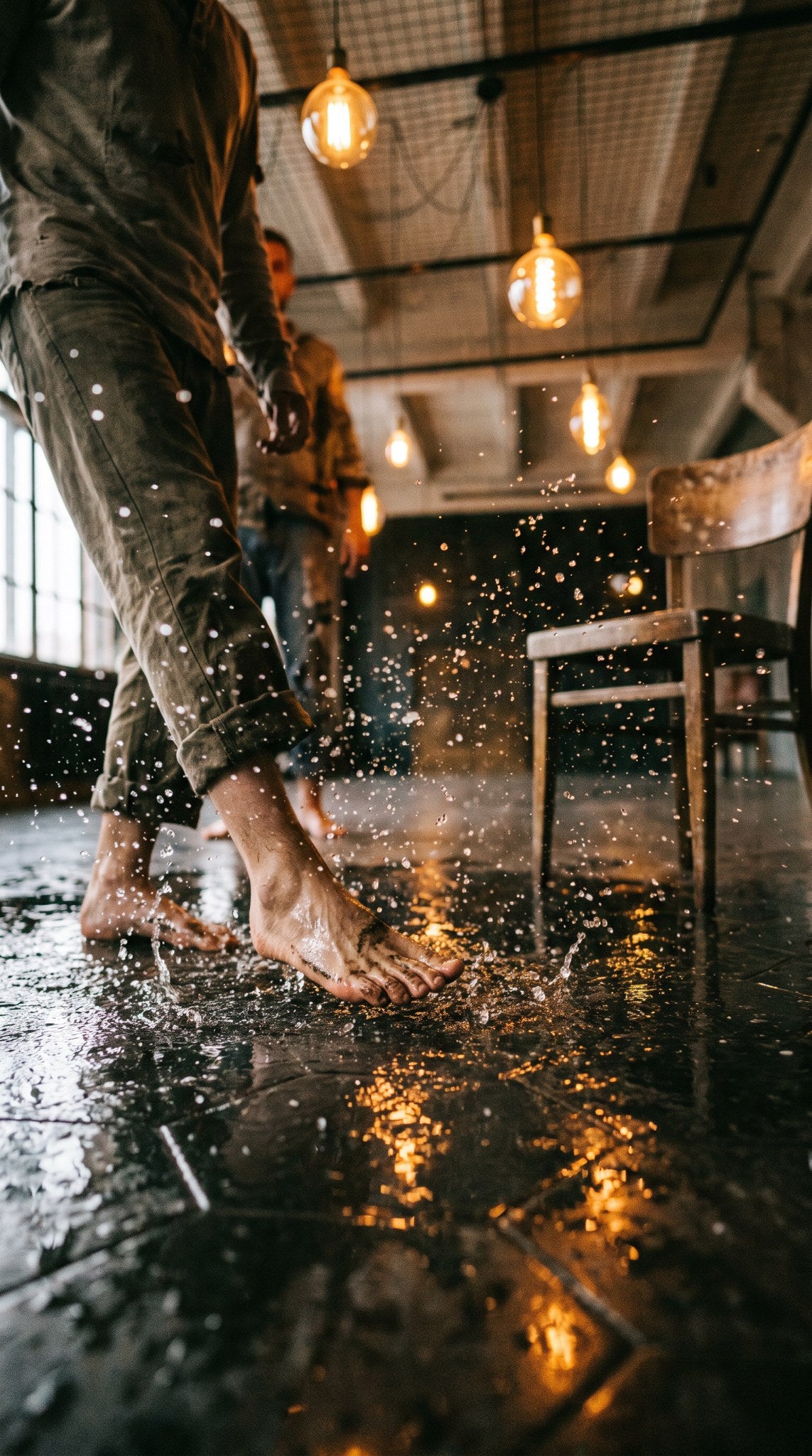 Industrial Splashing Motion Photography Art