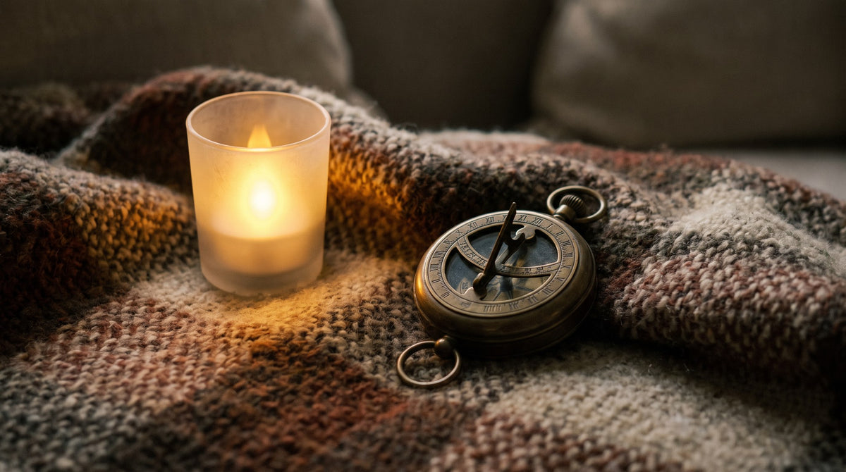 Sundial & Candle Nocturne Art