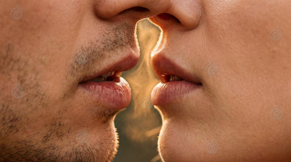 لوحة فنية رومانسية Golden Breath - فن رقمي 1 من 1