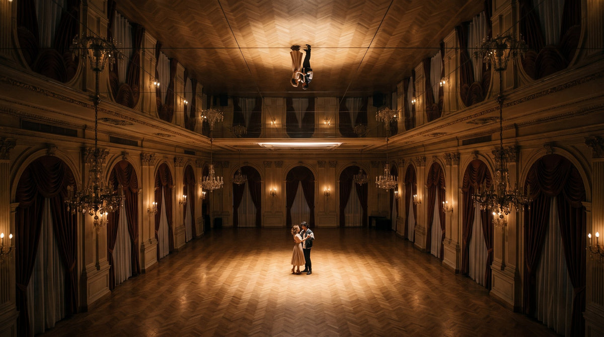 The Reflected Waltz Moody Cinematic Art Piece