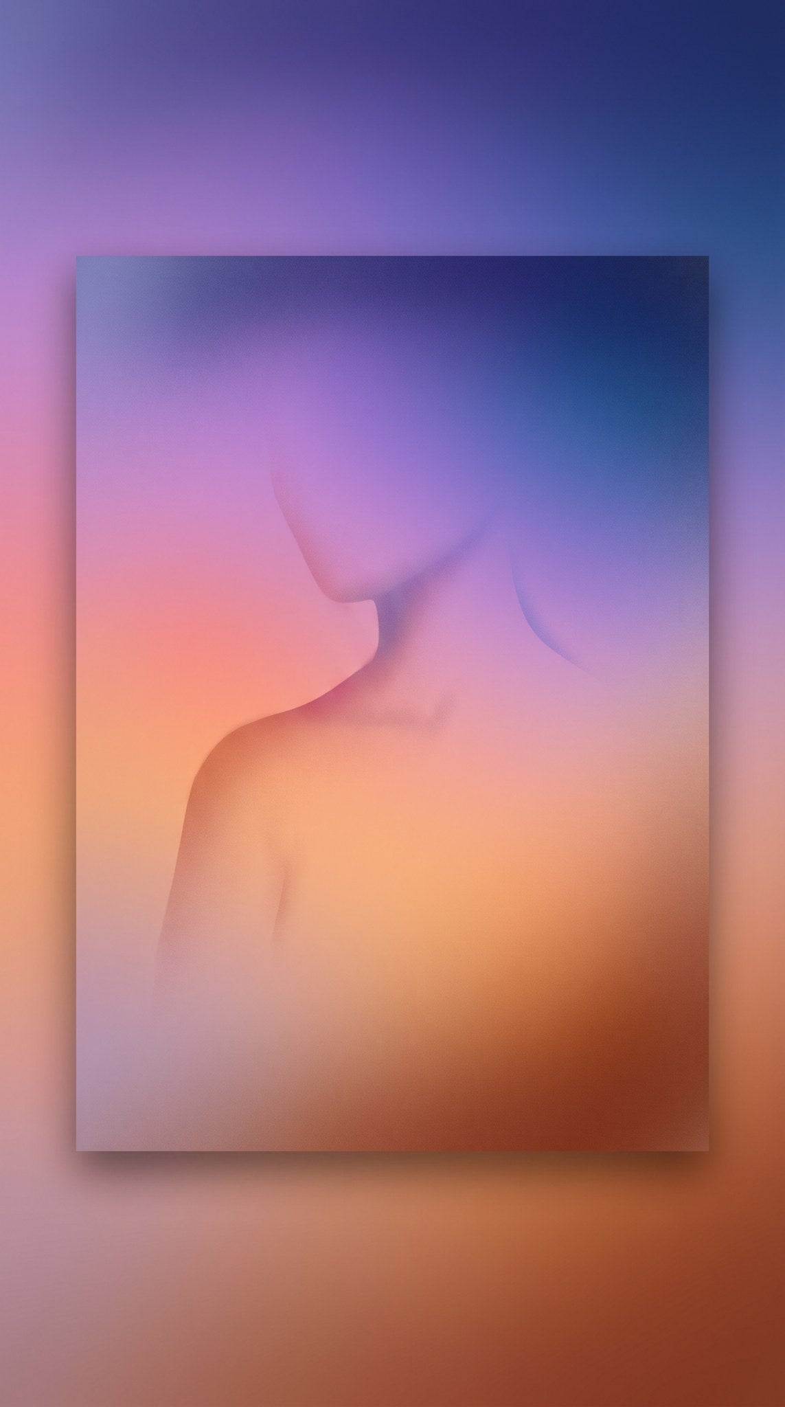 Ethereal Aura Silhouette Art