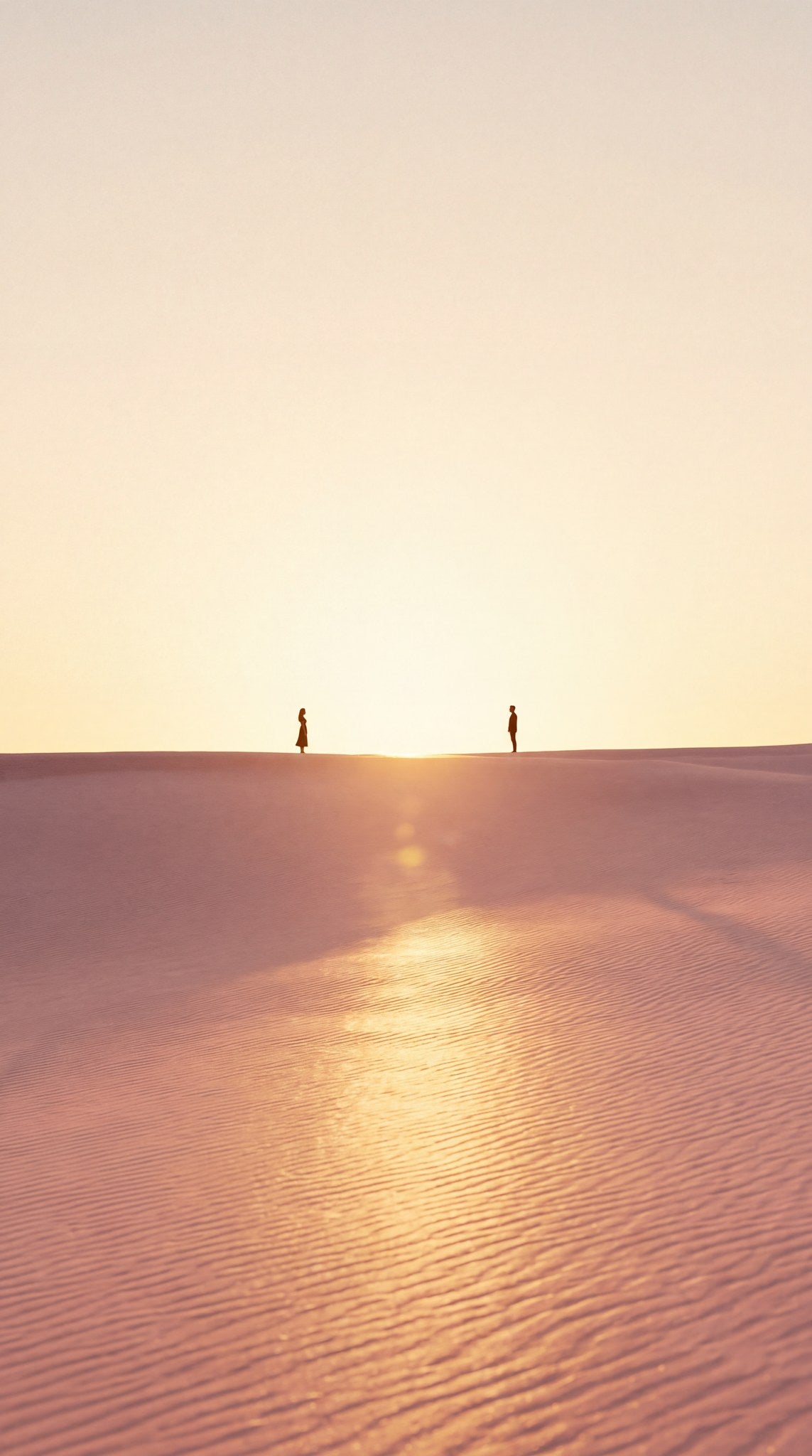 Dune Horizon Silhouette Art