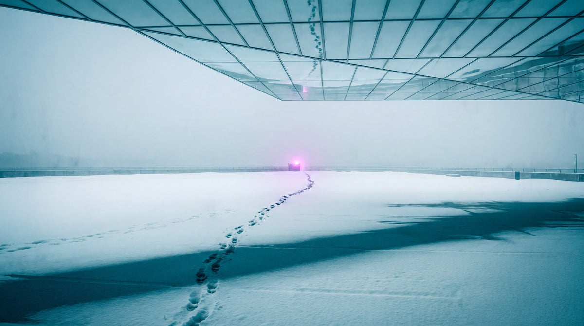 Winter Threshold Contemporary Fine Art