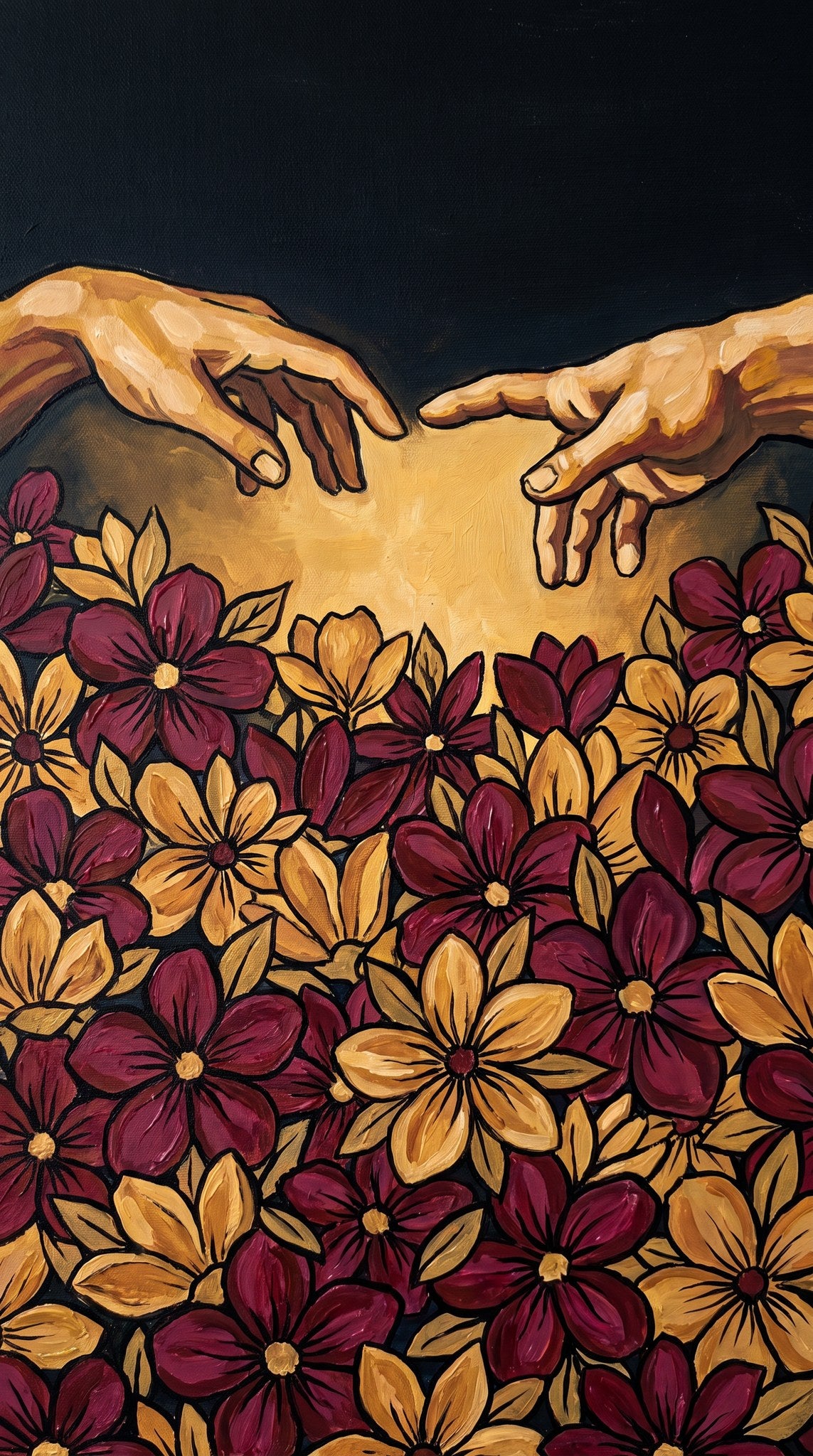 Sacred Touch Wall Art - Renaissance Floral