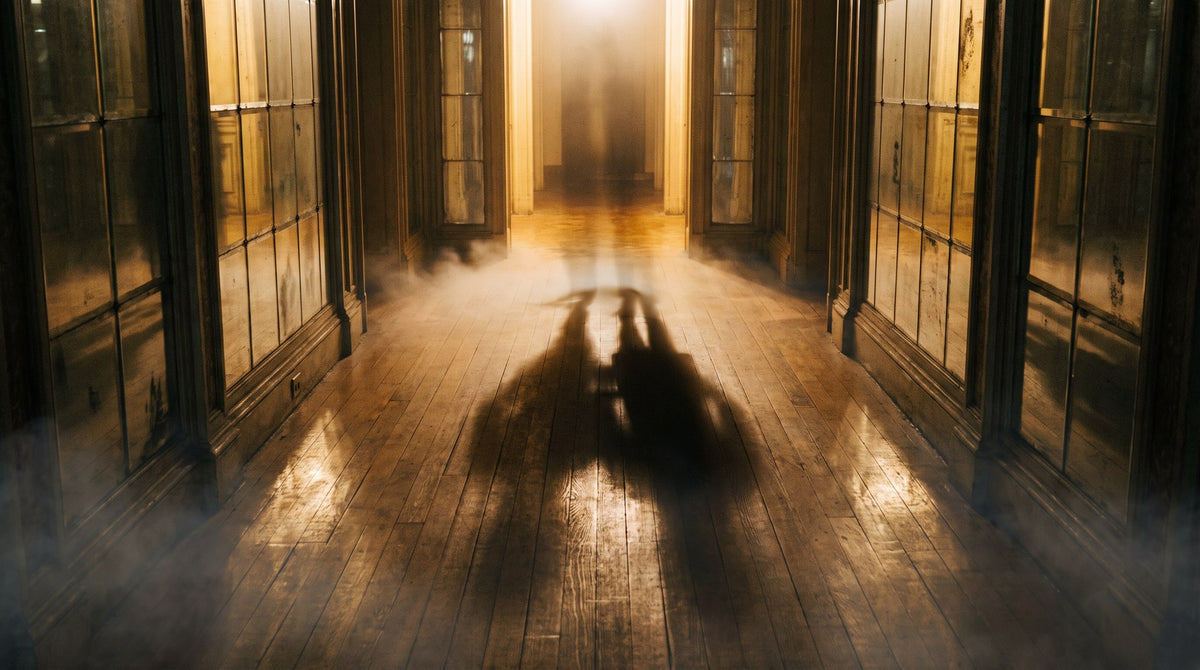 Shadows of the Manor Hallway Art