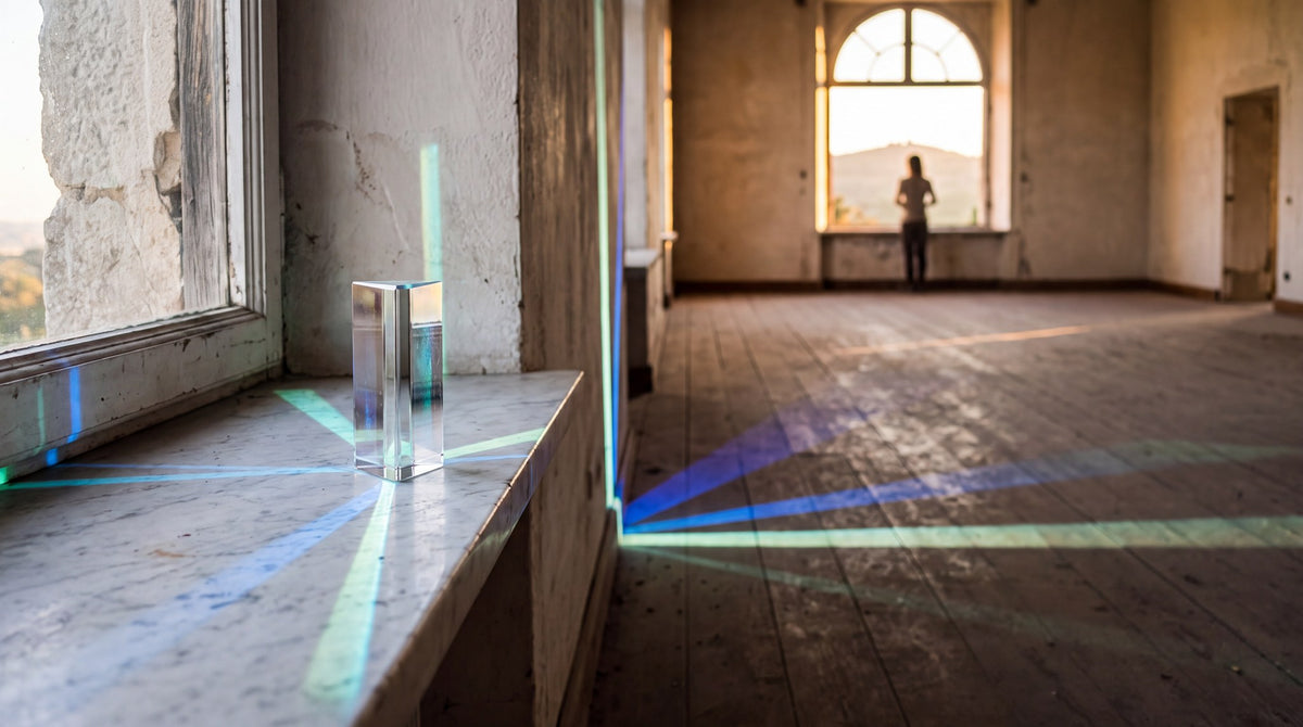 Refracted Light Prism Architectural Study