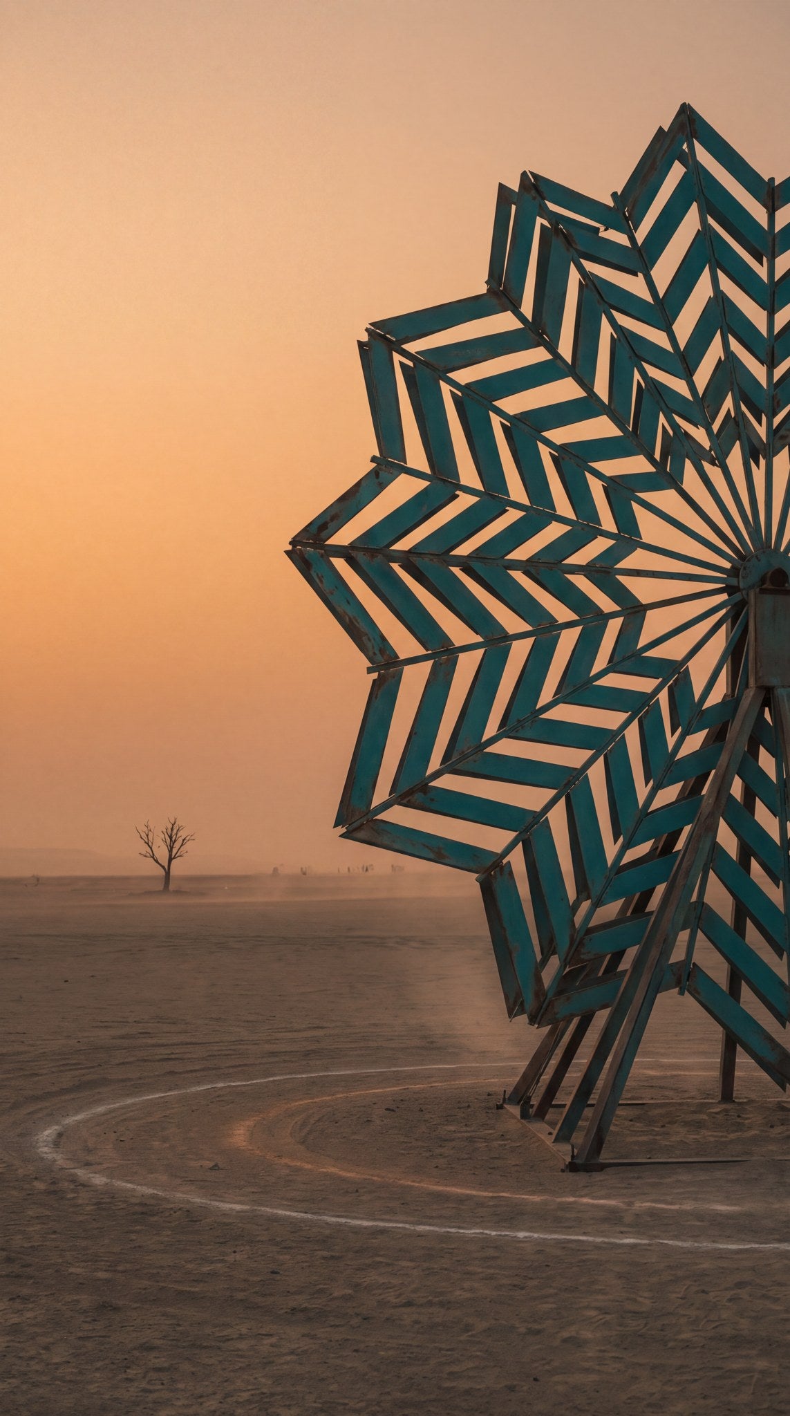 Desert Kinetic Star Horizon Fine Art