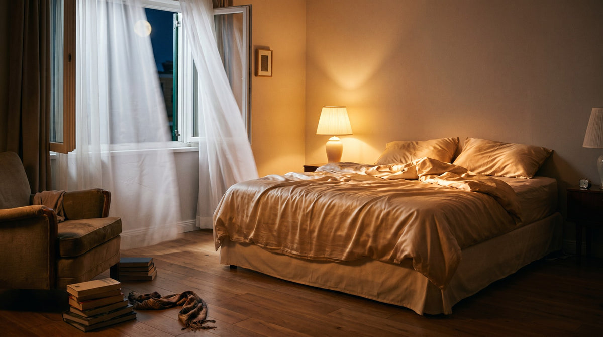Midnight Breeze Bedroom Oil Painting