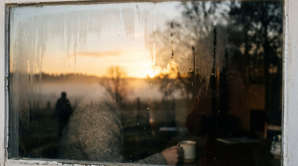 Golden Hour Solitude Cozy Morning Scene
