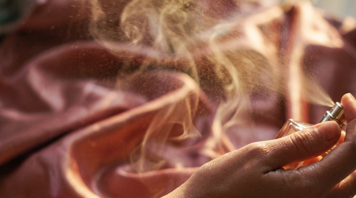Golden Mist Perfume Ritual Art