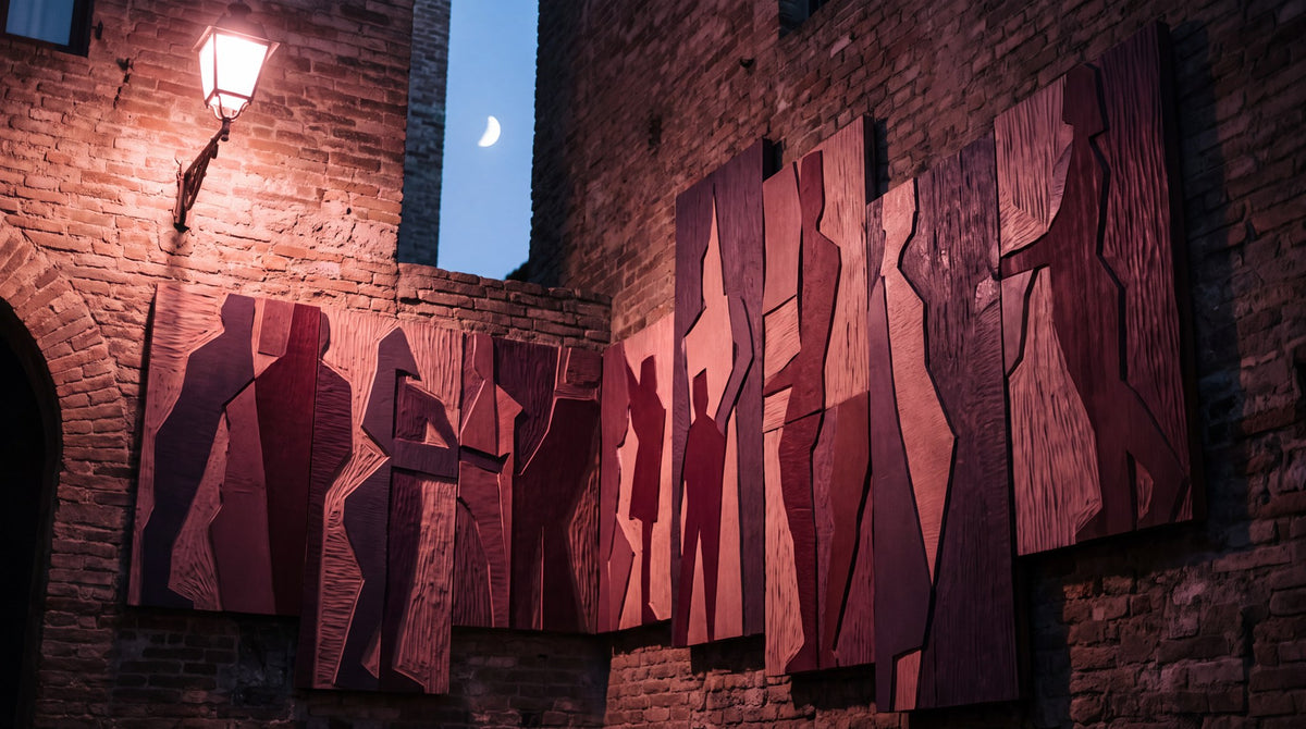 Nocturnal Passage Relief Art