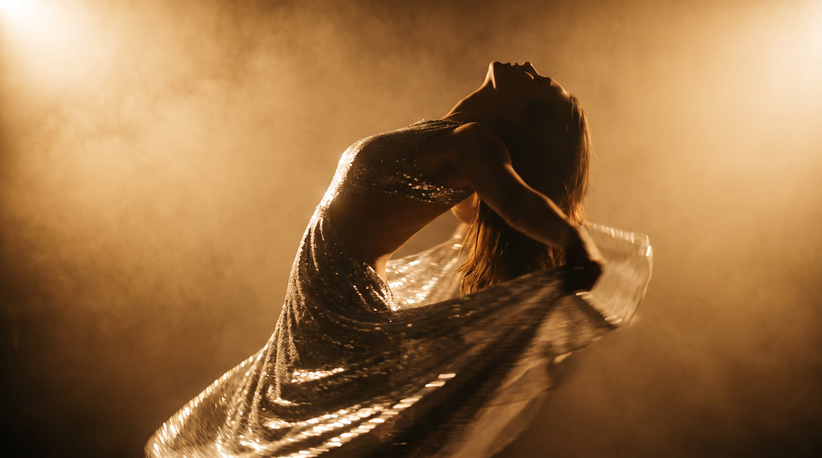 Golden Euphoria Dance Fine Art