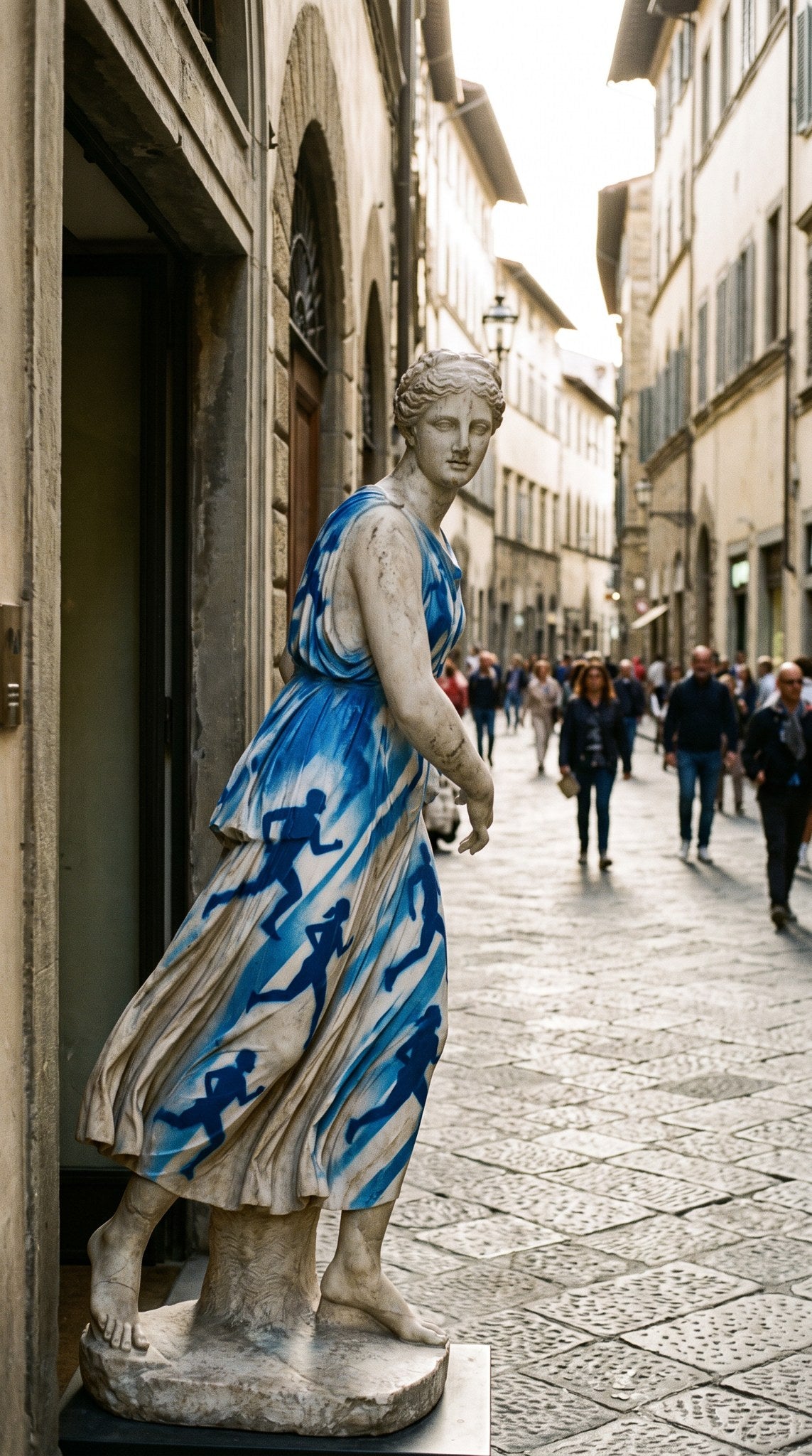 Classical Form Runner Statue Art
