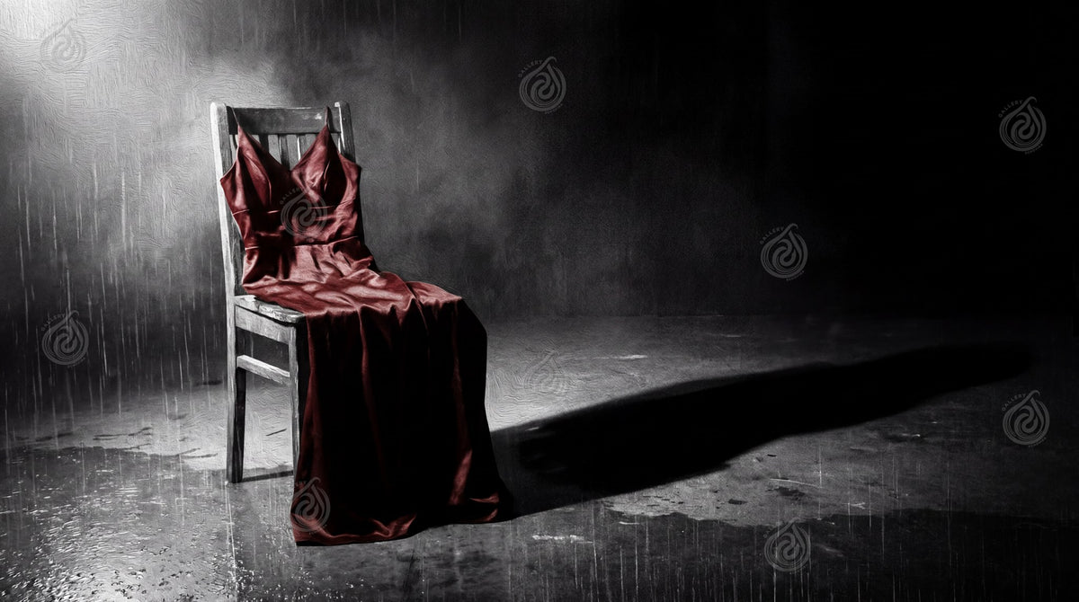لوحة طبيعة صامتة Crimson Reverie - قطعة أصلية 1 من 1