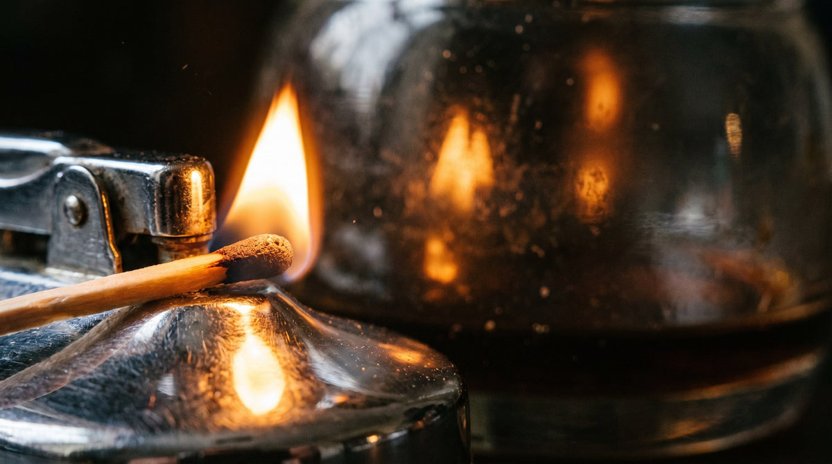 Embers & Chrome Moody Matchlight Art