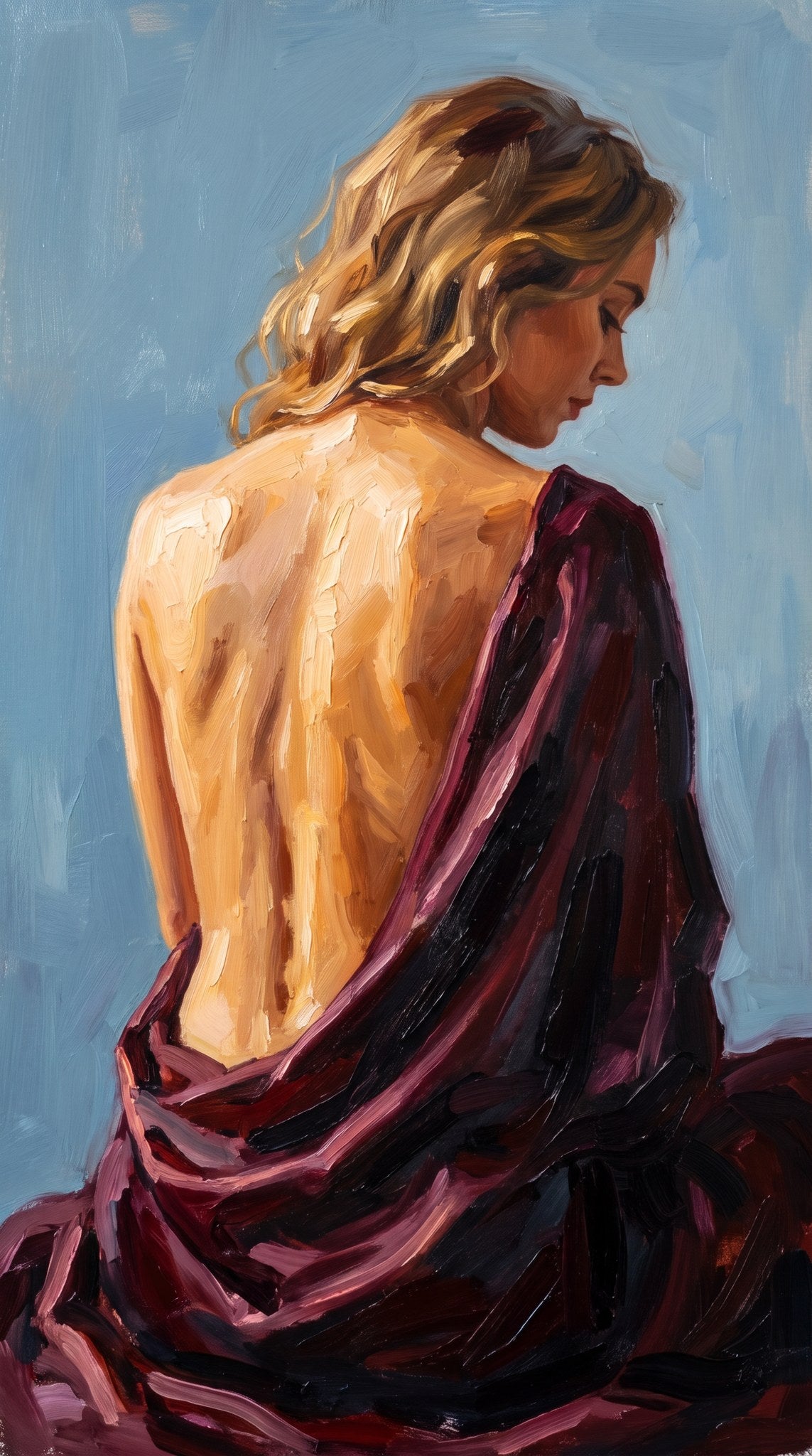 Velvet Solitude Fine Art Portrait