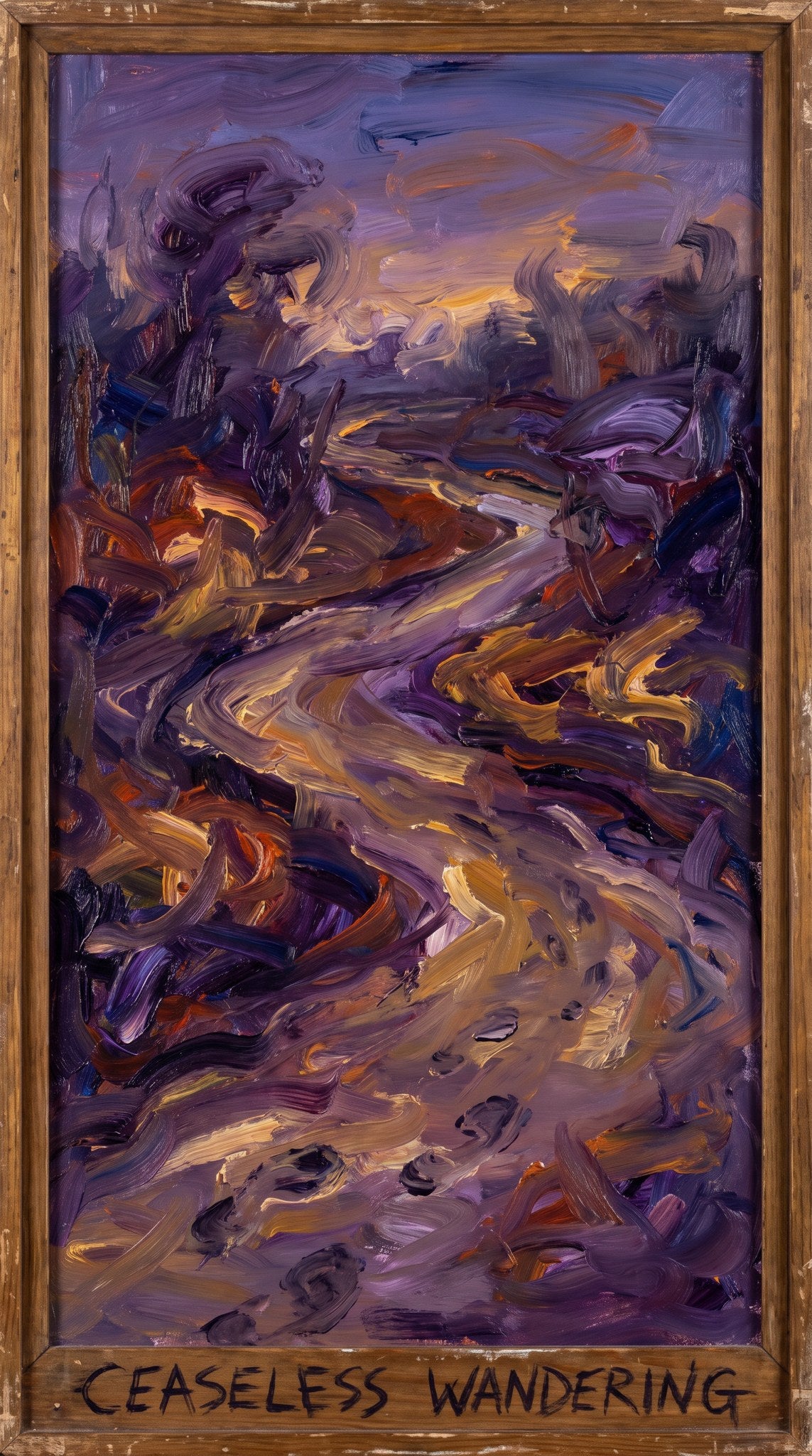 Ceaseless Wandering Expressive Landscape Art