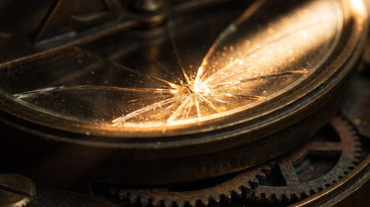 Fractured Time Vintage Horology Art