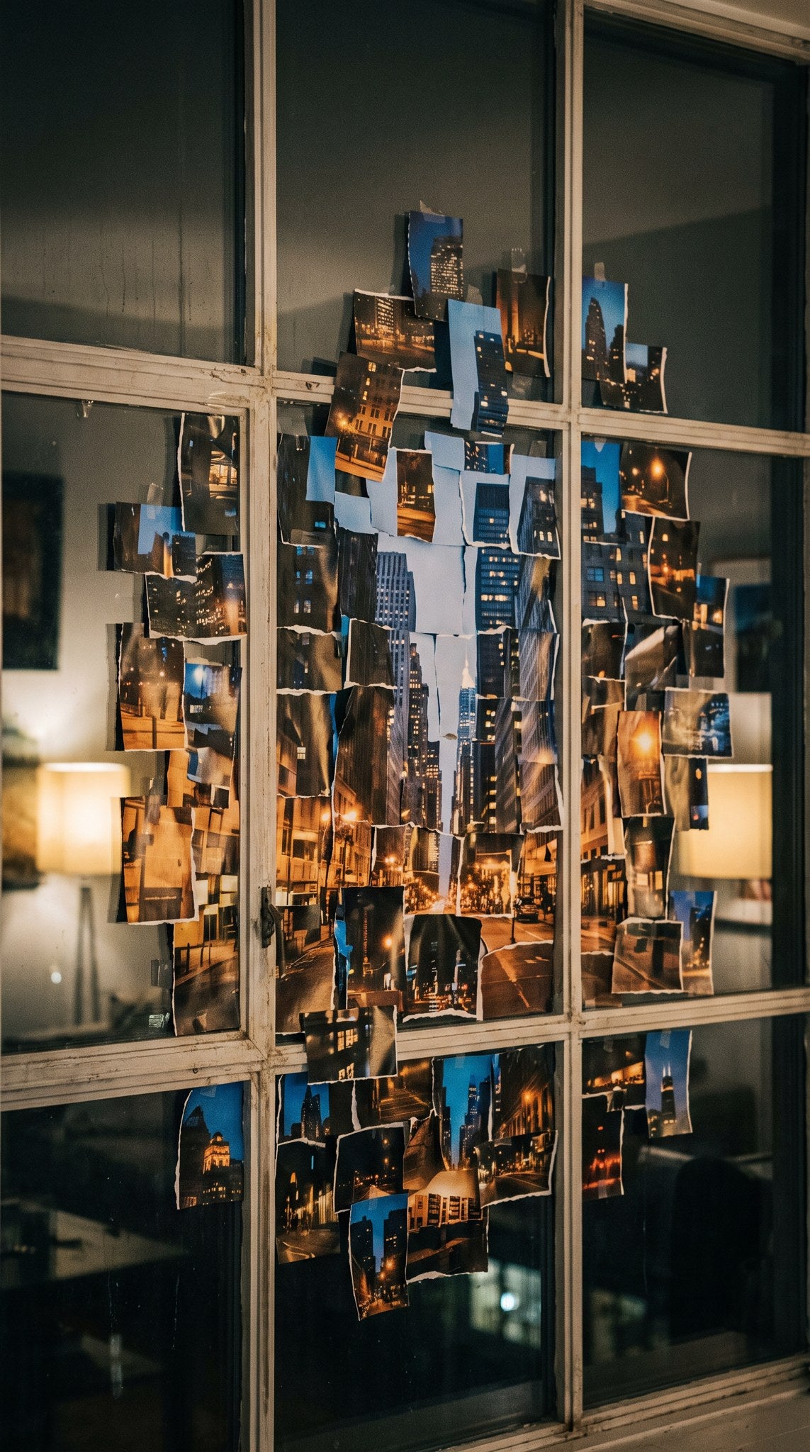 Urban Pulse Metropolis Photo Collage Art