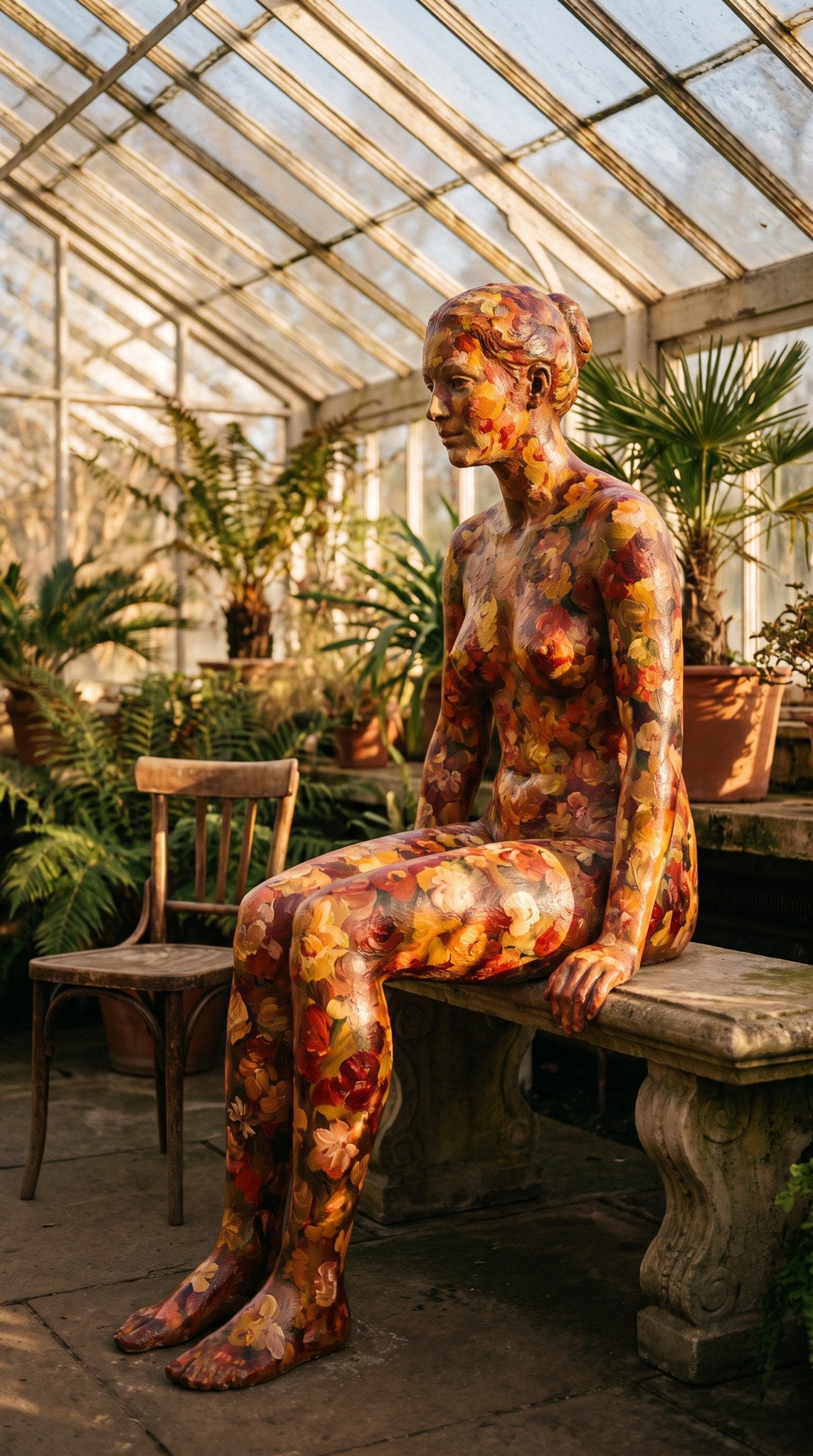 Ethereal Conservatory Greenhouse Sculpture
