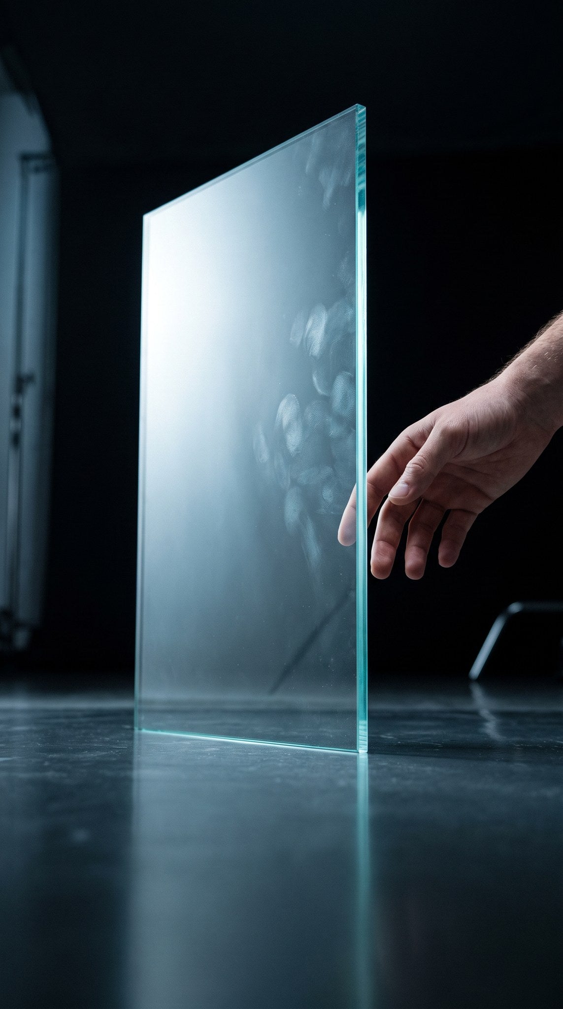 Luminous Touch Minimalist Glass Art