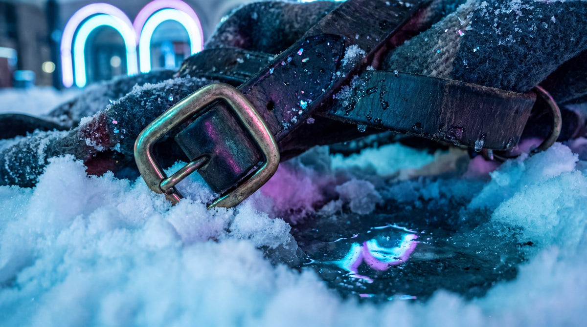 Neon Frost Cyberpunk Street Art