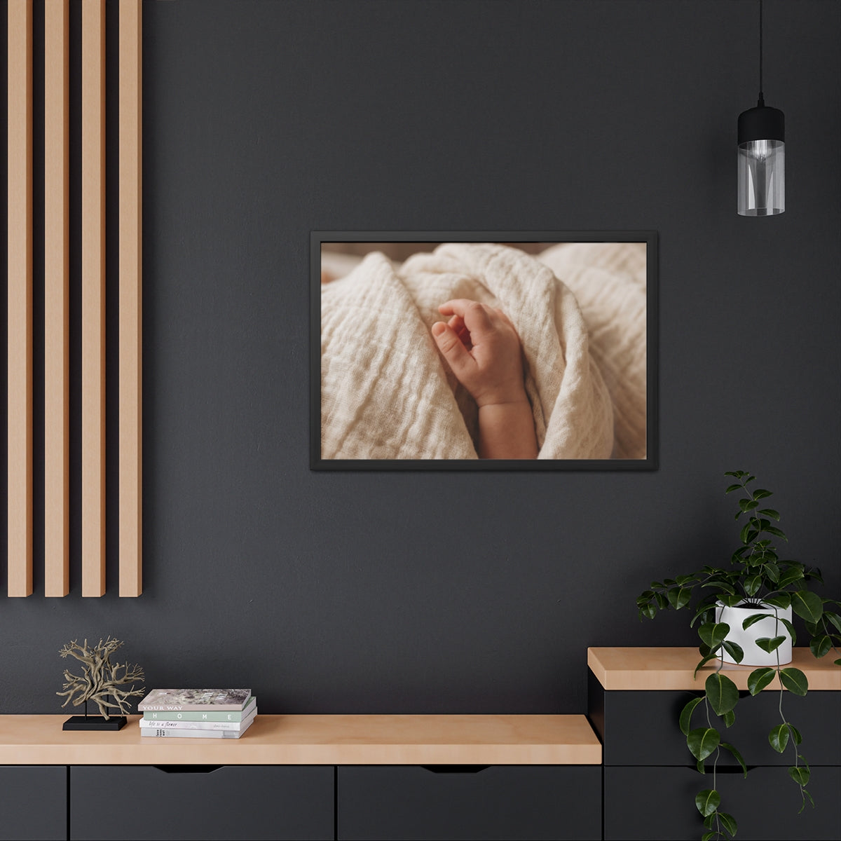 Framed Poster Wall Art - Boho Nursery
