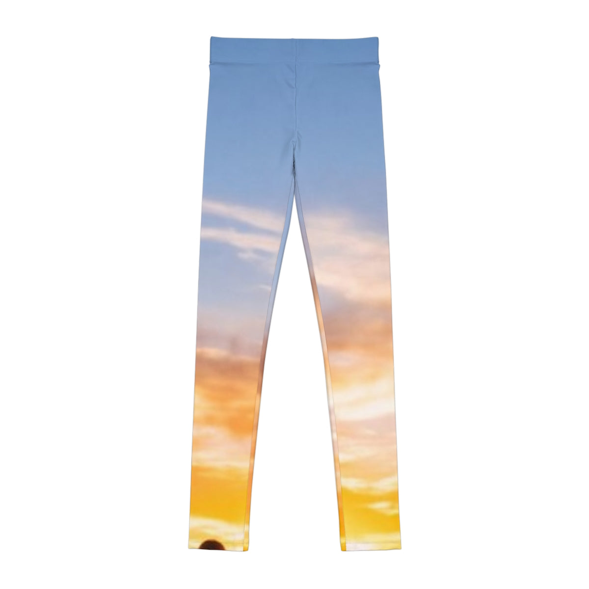 Youth Leggings - Sunset Mountain Trail | Echovira Gallery