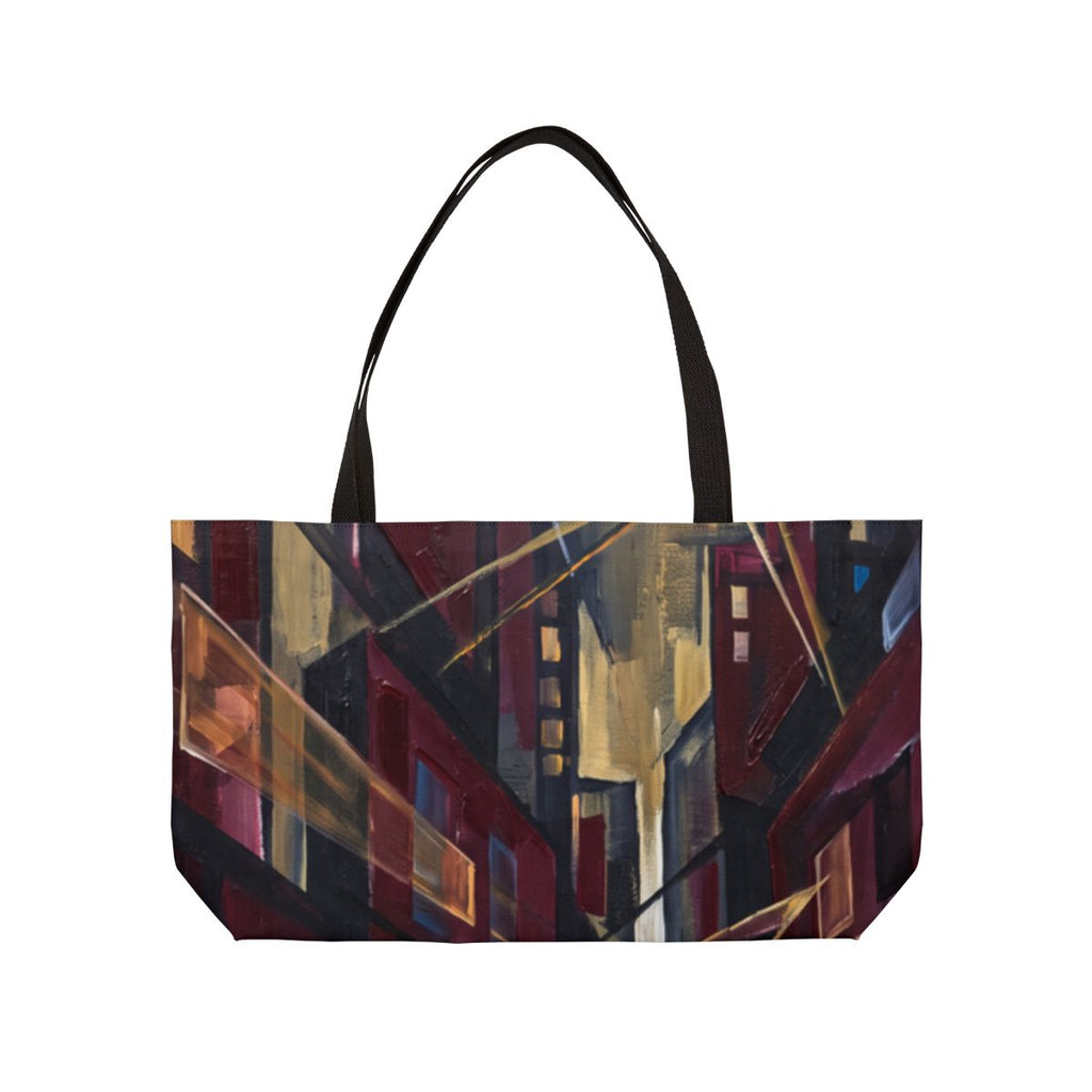 Weekender Tote Bag - Urban Perspective | Echovira Gallery