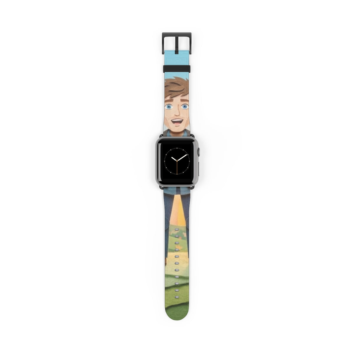 Apple Watch Band - Sunny Meadow Trail | Echovira Gallery