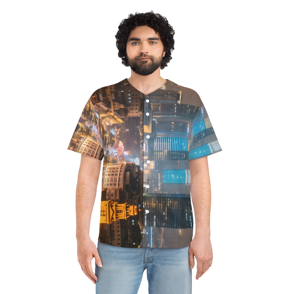 Men's Baseball Jersey - Shanghai Cyber Pitch Jersey |...