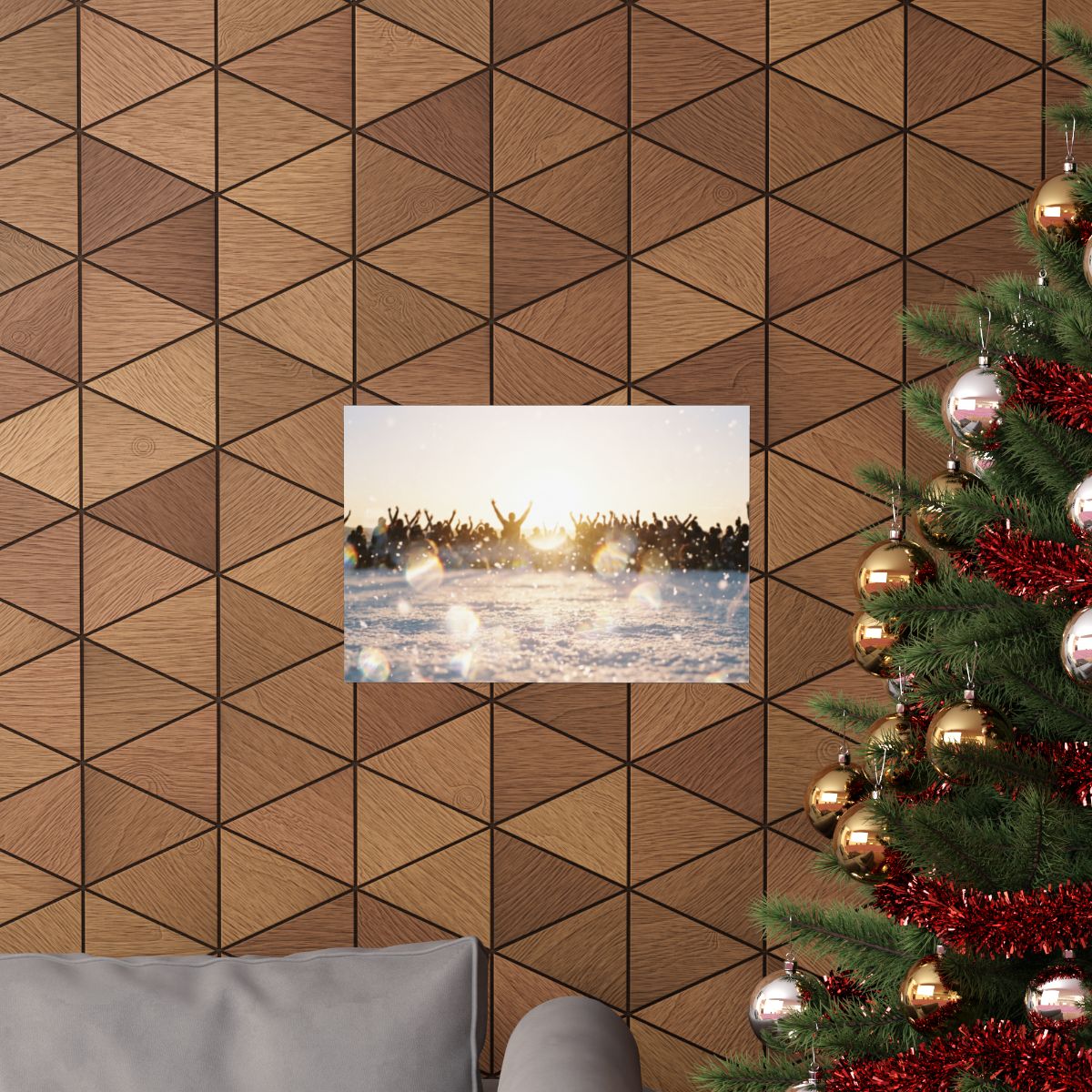 Matte Horizontal Poster - Sunset Horizon Expanse (10×8 &......