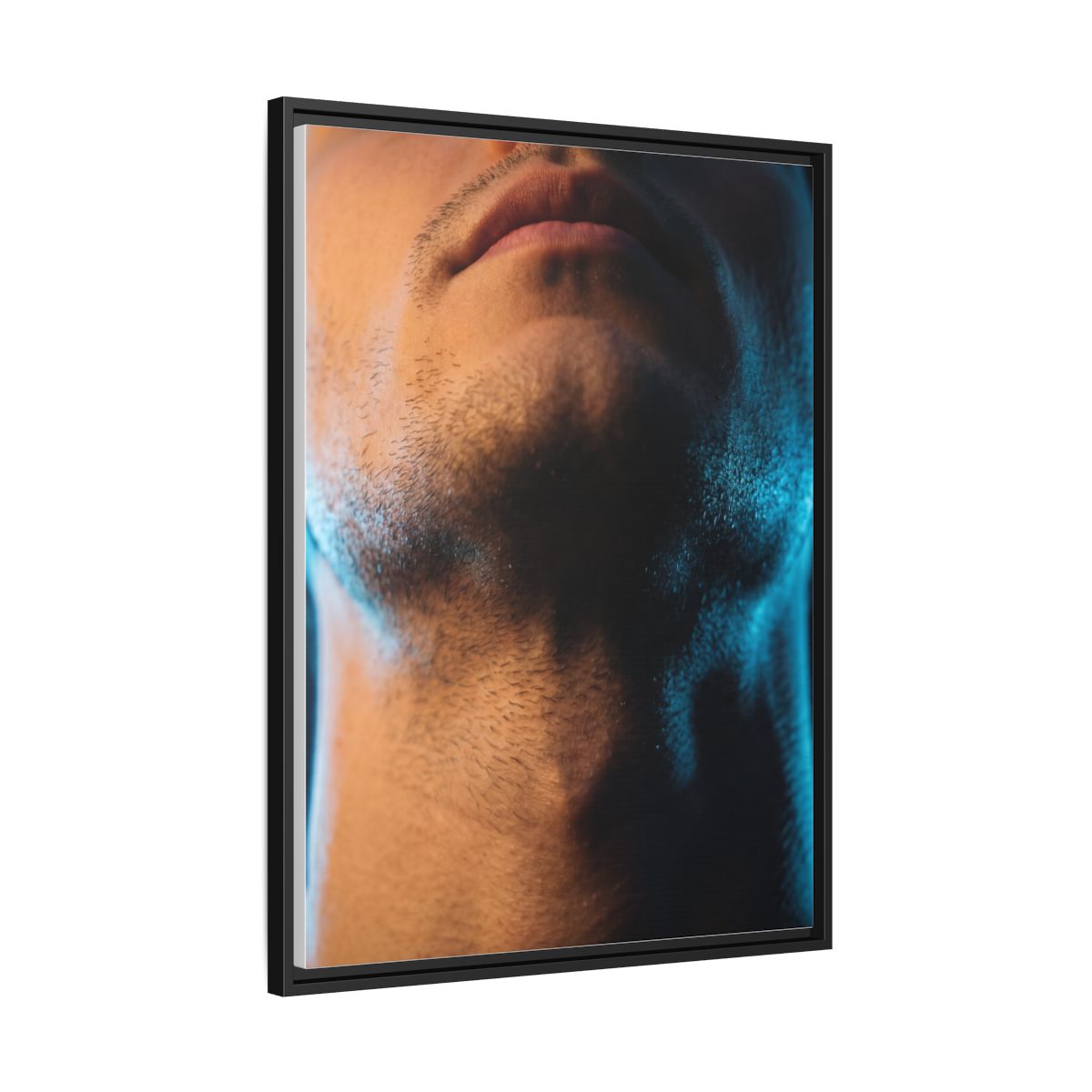 Framed Matte Canvas - Neon Noir