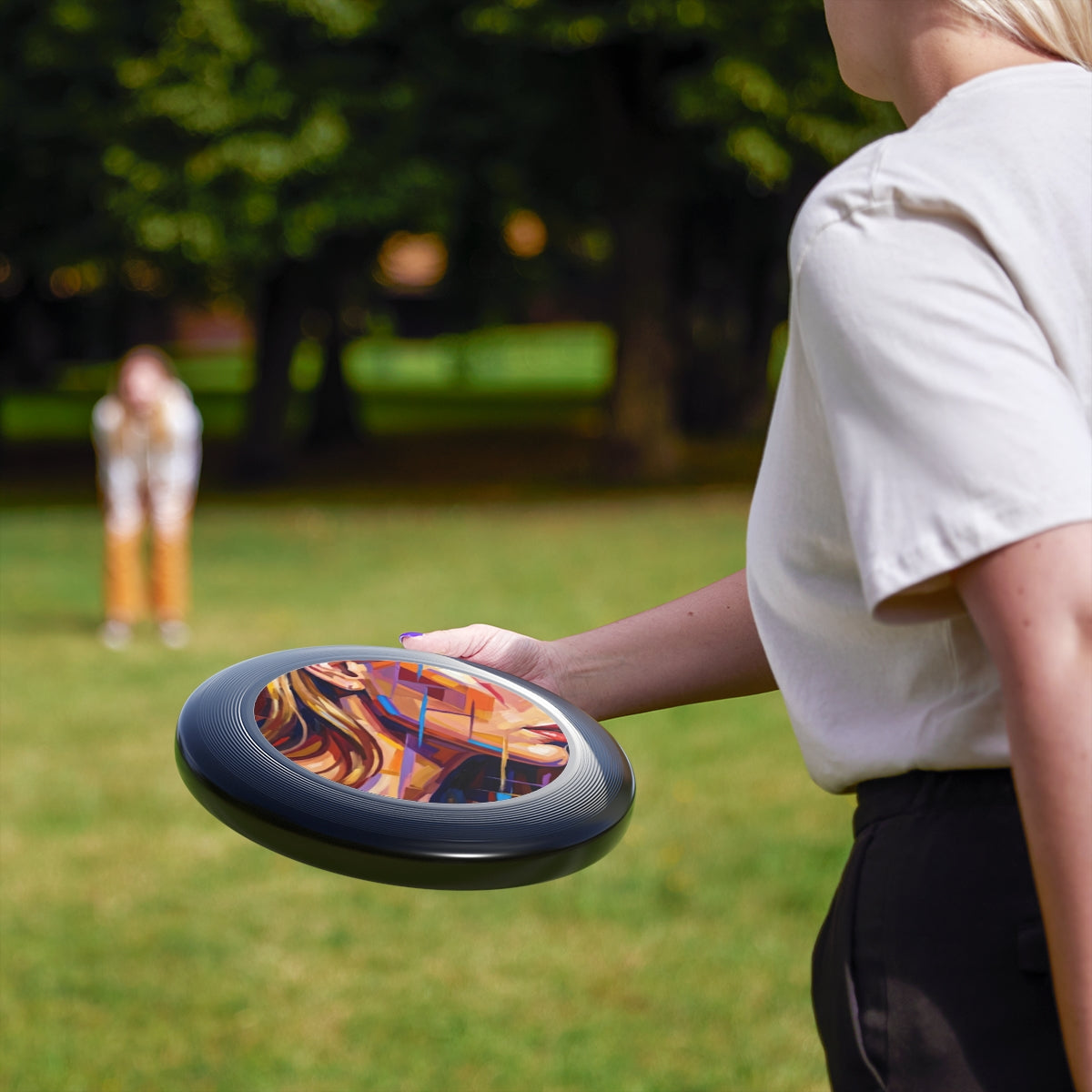 Wham-O Frisbee - Shattered Elegance | Echovira Gallery