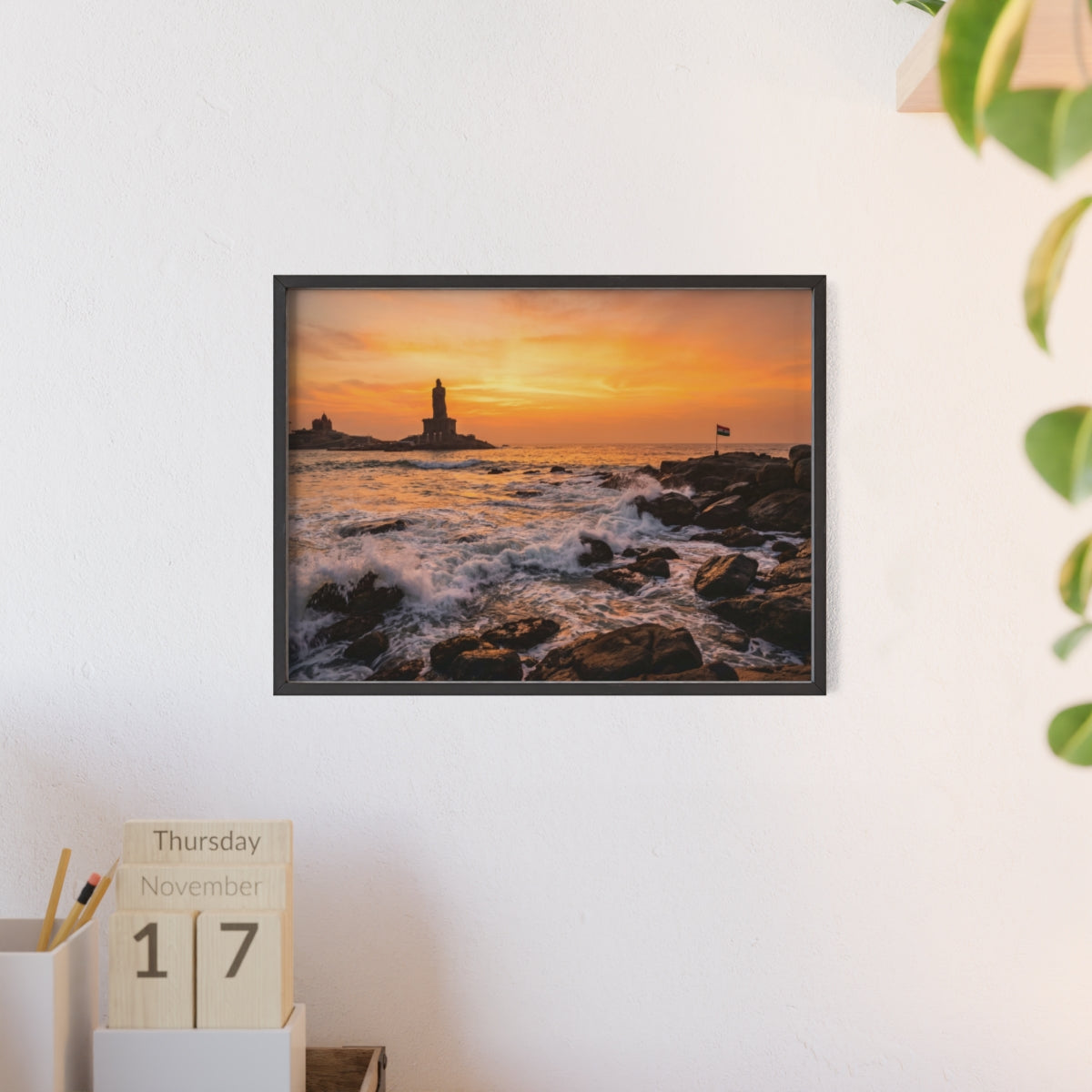Framed Poster - Golden Hour Horizon