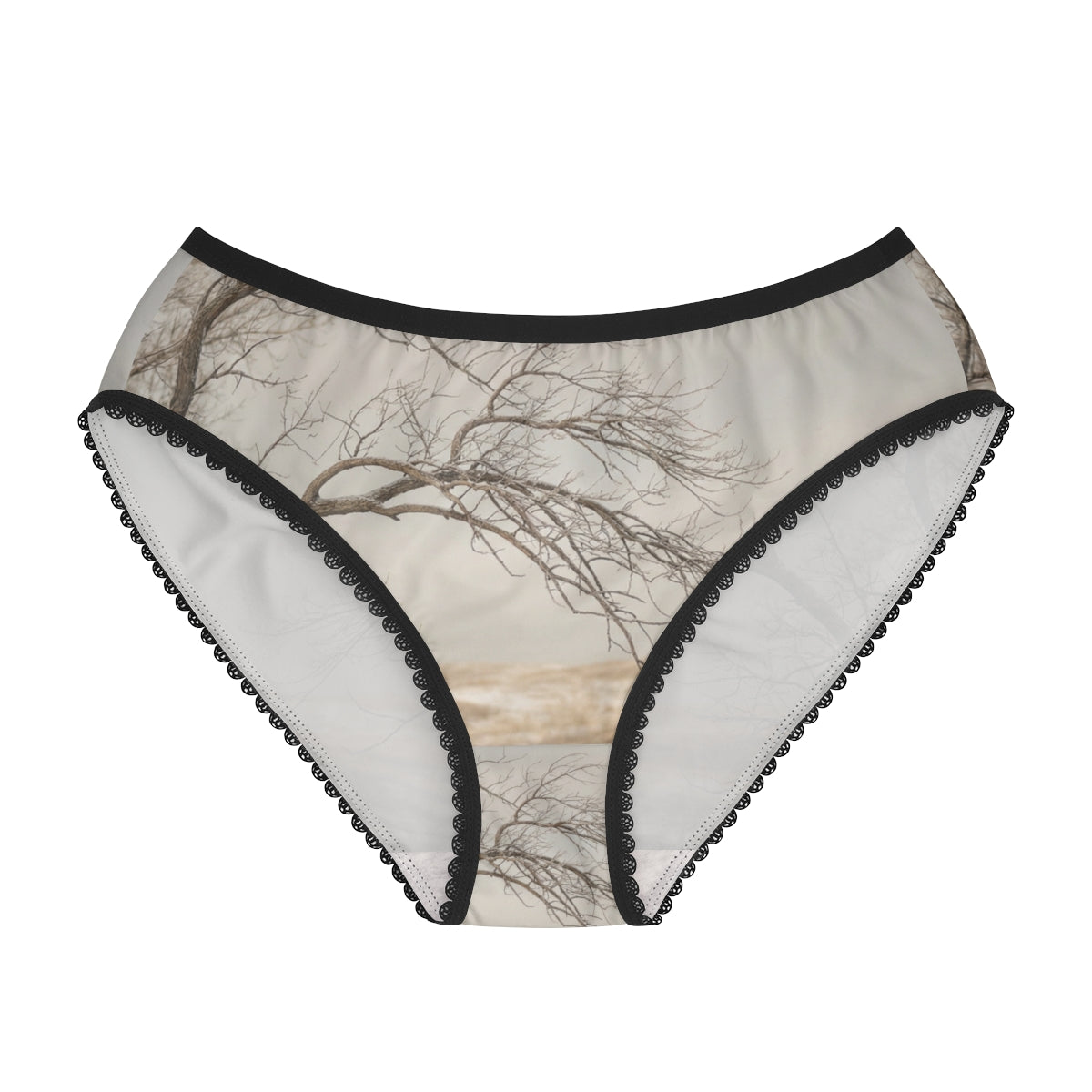 Women's Briefs - Winter Branch Solitude Landscape | Echovira...