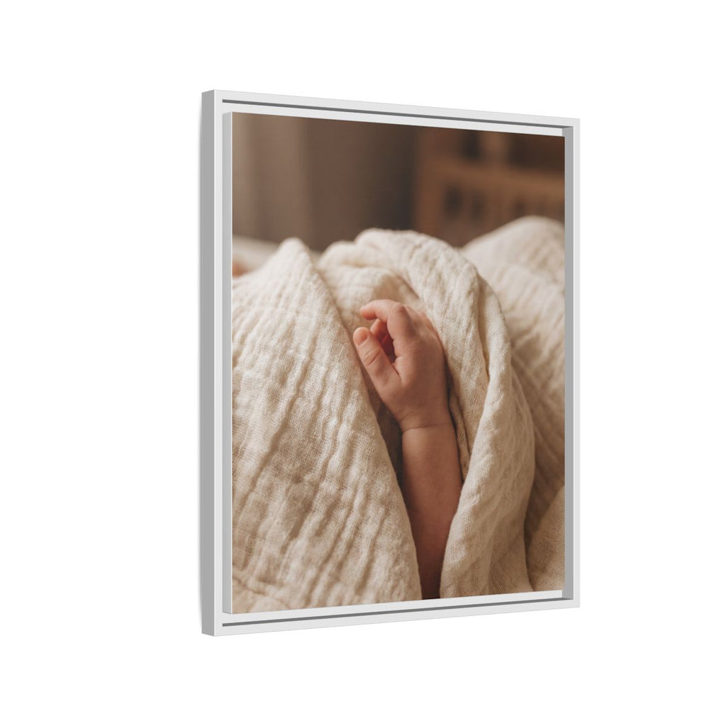 Matte Canvas, Framed - Neutral Nursery