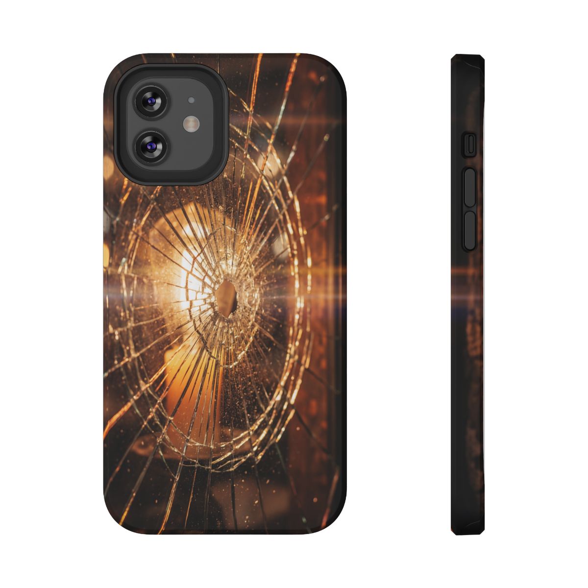 Impact-Resistant Case - Moody Fractured Glass— sizes part 1/2