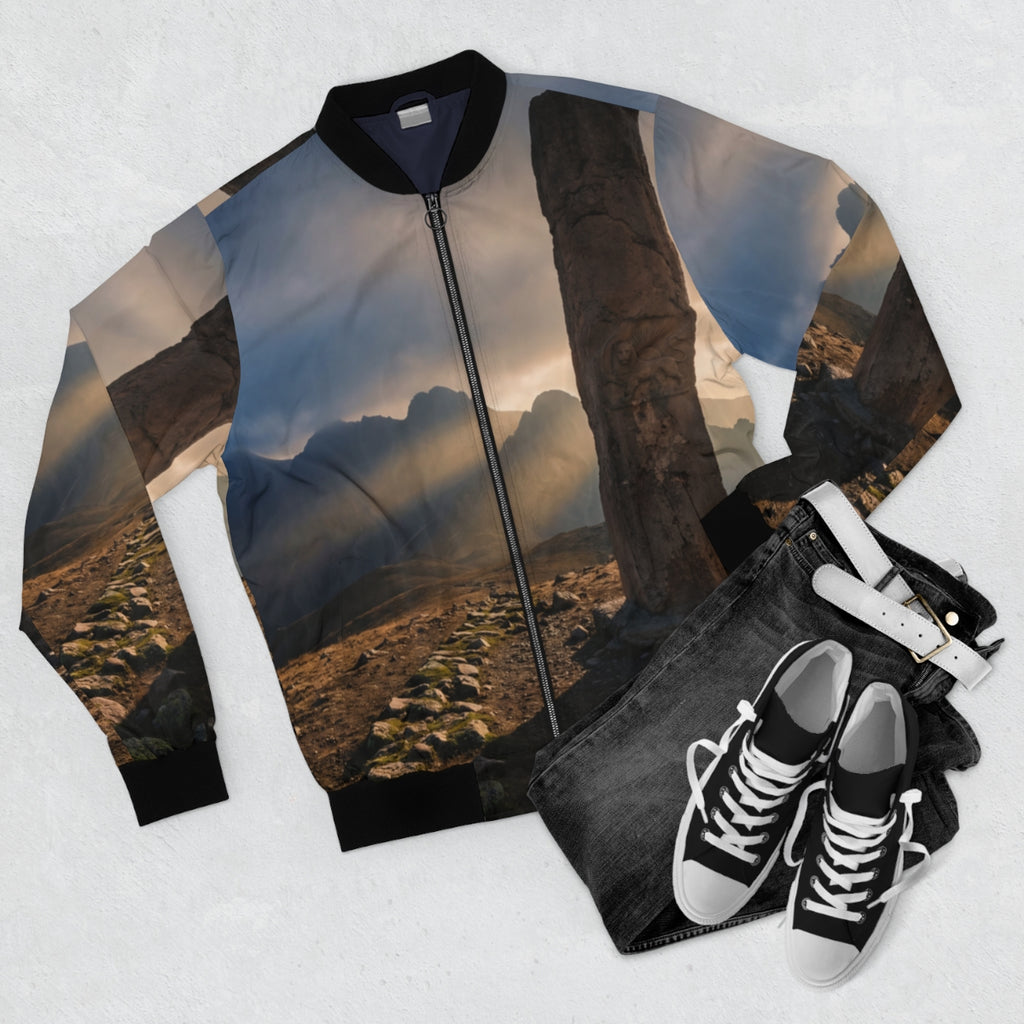 Men's Bomber Jacket - Mystic Peak
