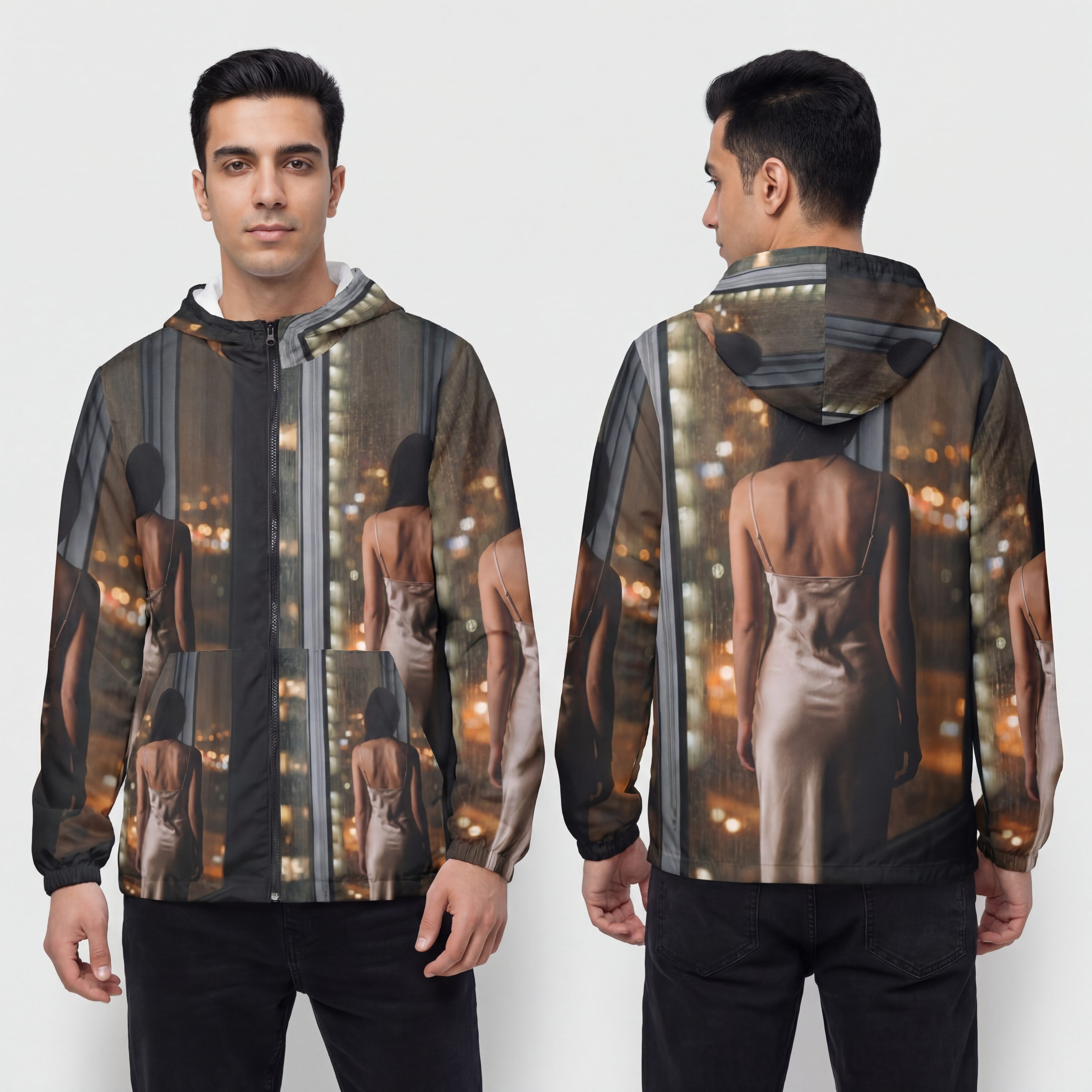 Windbreaker Jacket - Stormy Walk Style