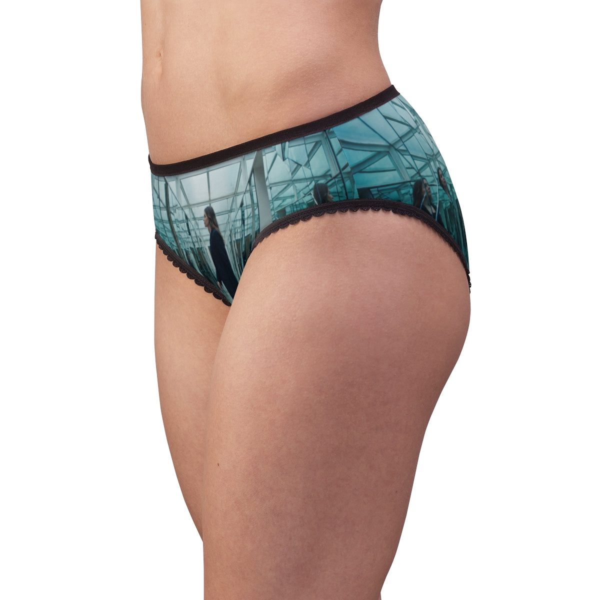 Women's Briefs - Mirror Matrix | Echovira Gallery