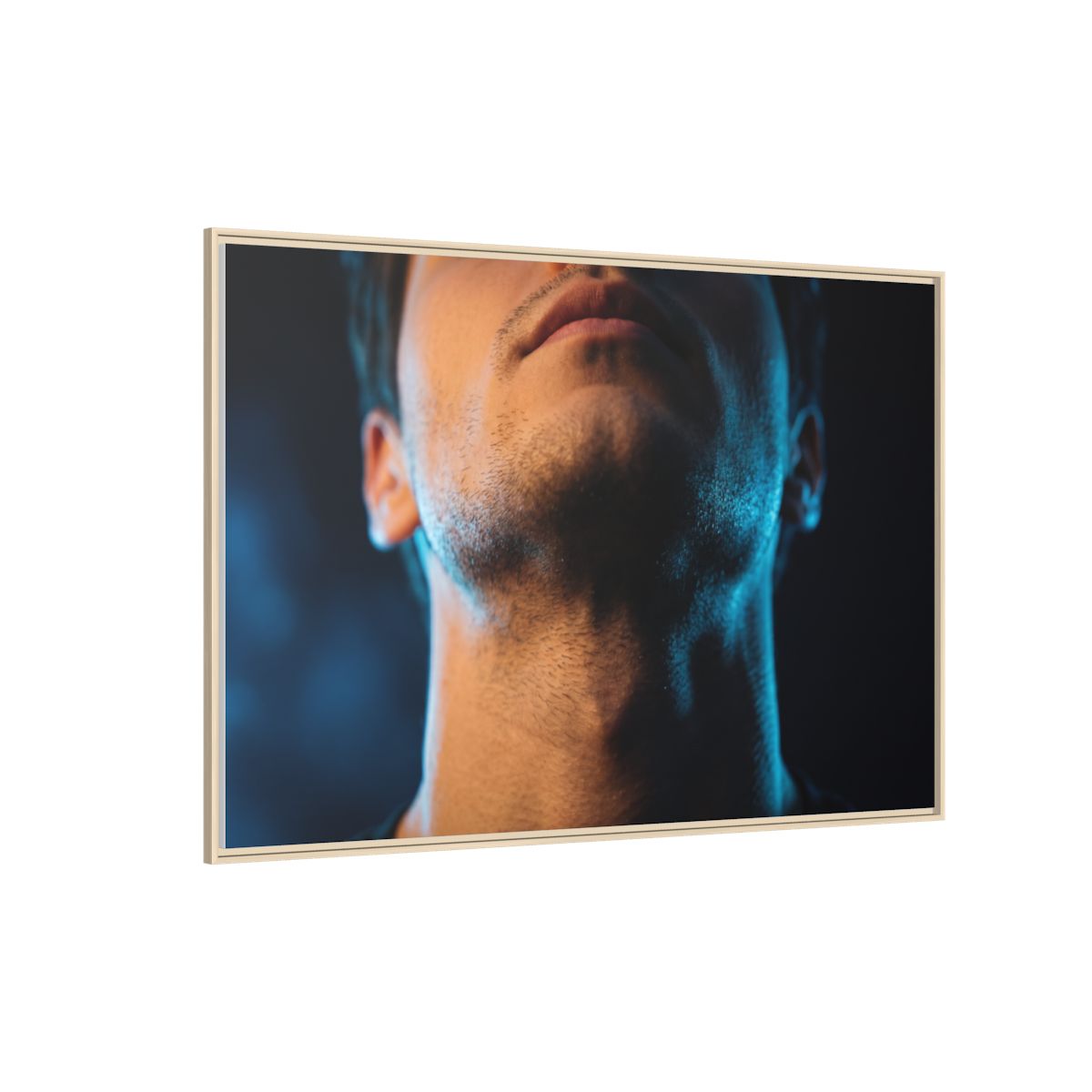 Framed Matte Canvas - Neon Noir